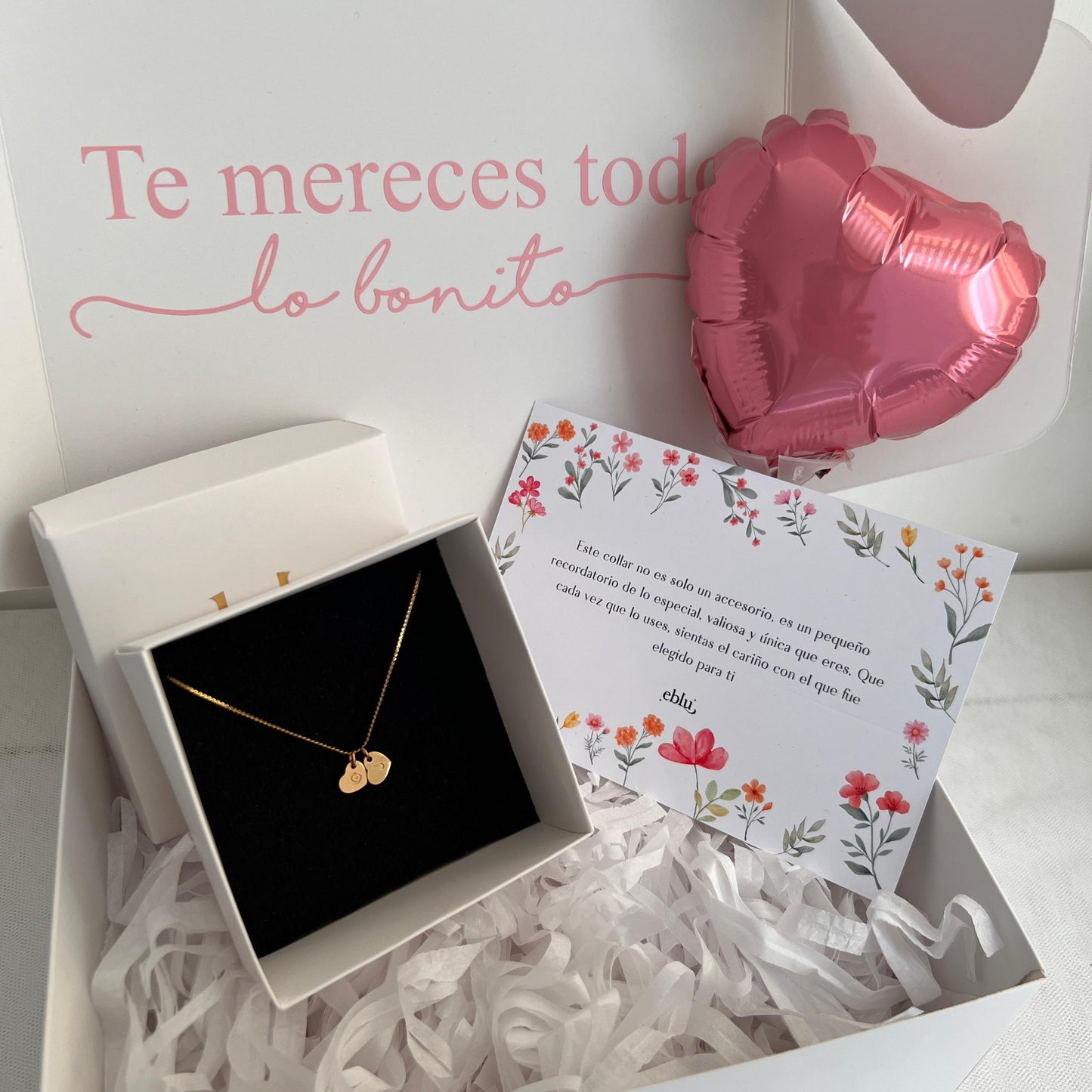 Collar tú y yo corazón