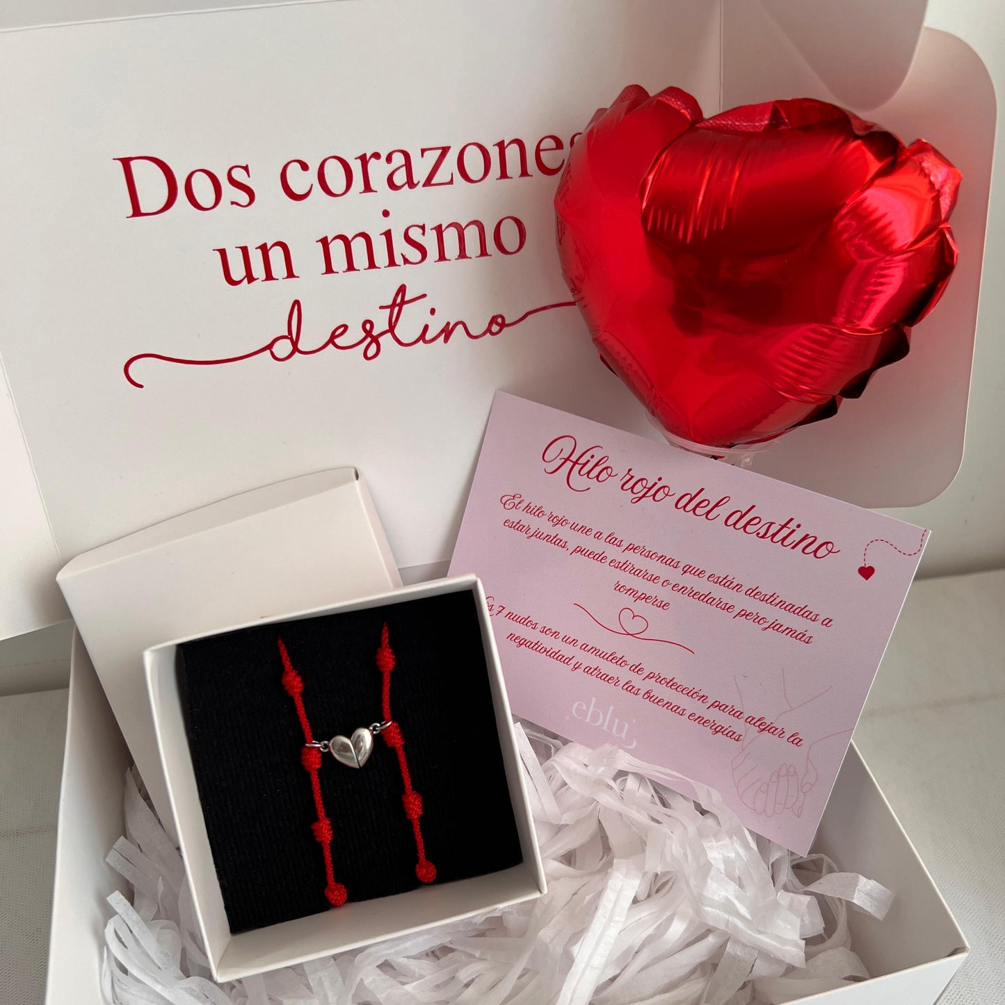 Pulseras de hilo rojo dije de acero