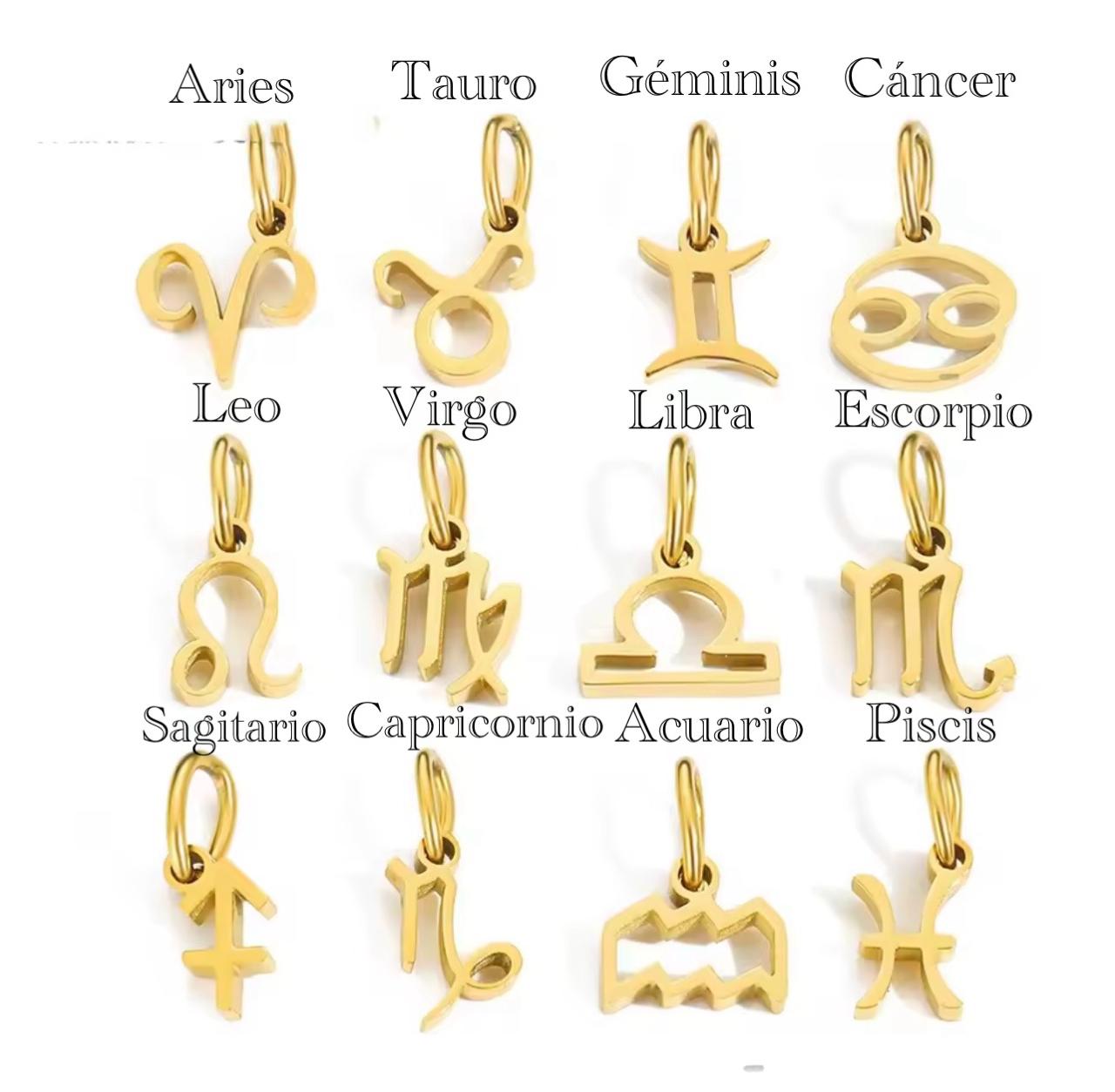 Collar signo del zodiaco
