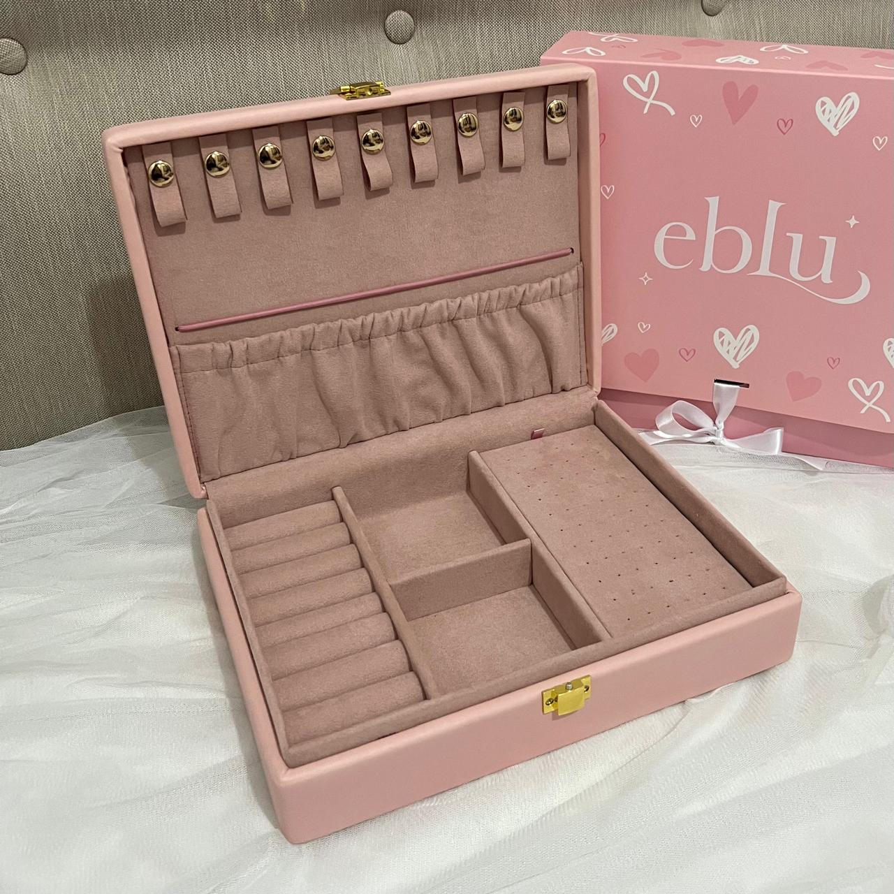 Joyero Eblu rosado