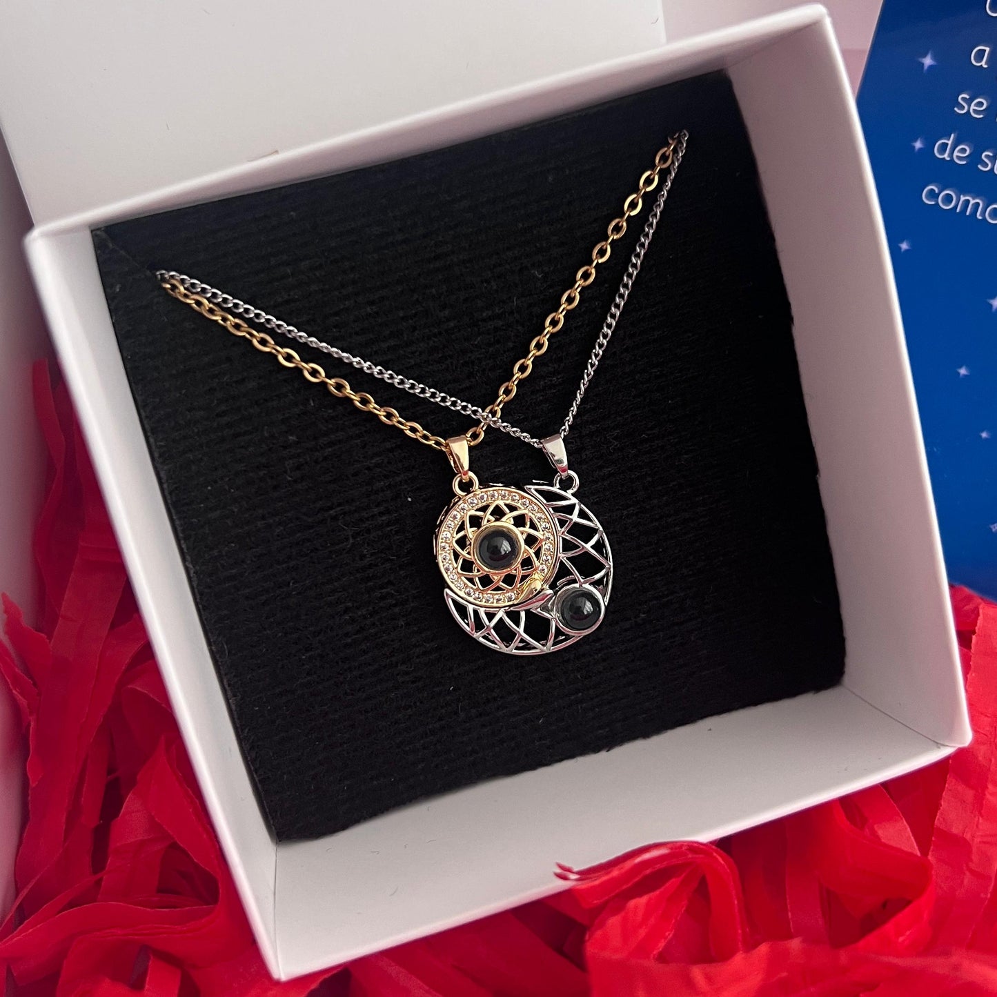 Collares sol y luna