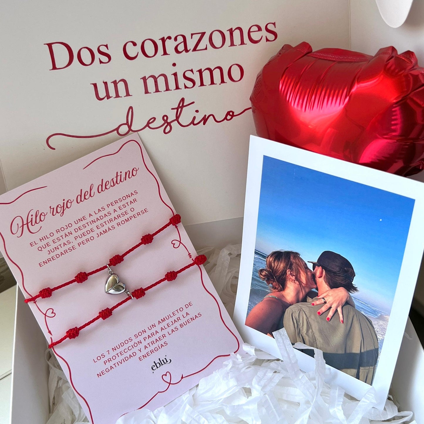Pulseras de hilo rojo dije de acero