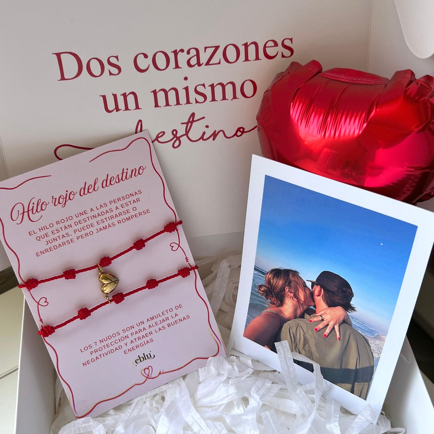 Pulseras de hilo rojo dije de acero